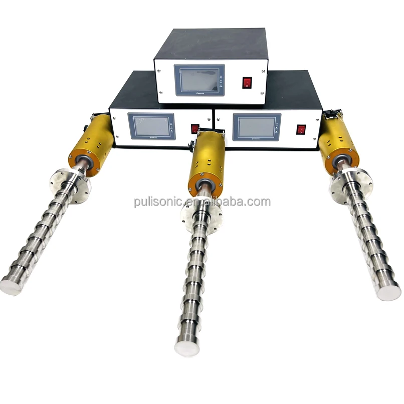 2025 China Supplier Portable 5L Continuous Flow Ultrasonic Mixer Sonicator Extraction Emulsifier Ultrasonic Homogenizer