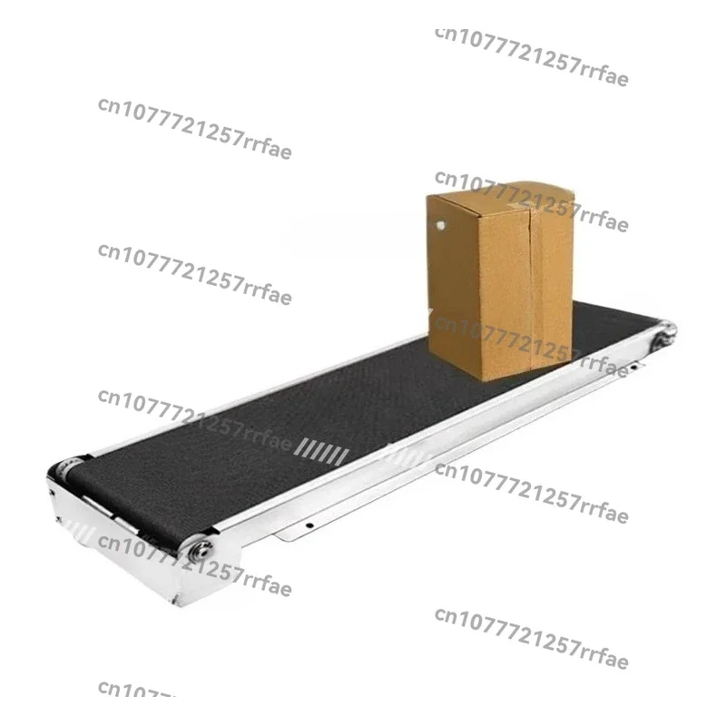 24V DC Mini Conveyor Belt Machine 460MM-552MM Stainless Steel Vending Machine Table Top Belt Conveyor Track Cargo Lane