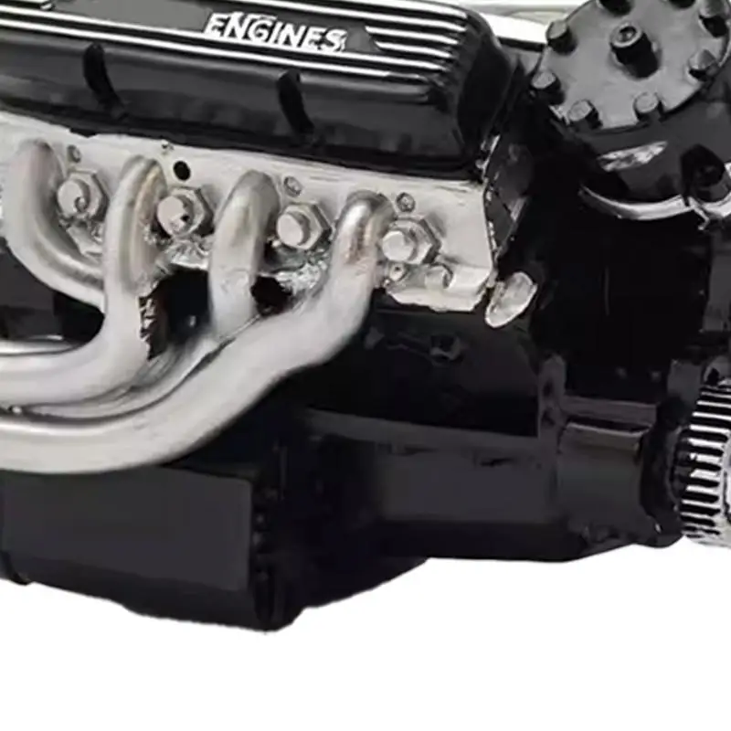 Kit de construcción de motor, juguete creativo de resina artesanal, adorno de escritorio para exhibición, hogar, garaje, cumpleaños, aula educativa