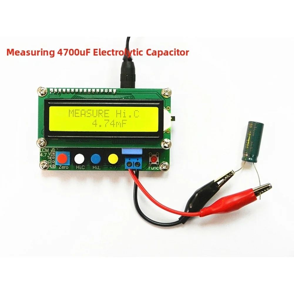 Digital For LC100A Capacitance Inductance Meter 1pF-100mF 1uH-100H Tester With 1602 LCD Display For Electronic Component Measure