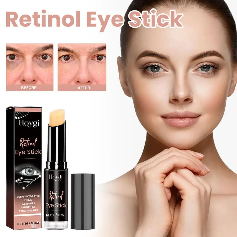 4G Retinol Oogcrème Face Lifting Hydraterende Balsem Stick Anti-Wallen Zakken Oogcirkels Zorg Verwijder Anti-Rimpel Donker M1l3