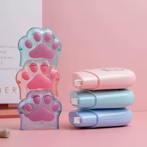 Cute 5mm*30m Large Correction Tape Kawaii Cat Paw Correction Band Korean Stationery Kids Gifts School Office Supplies