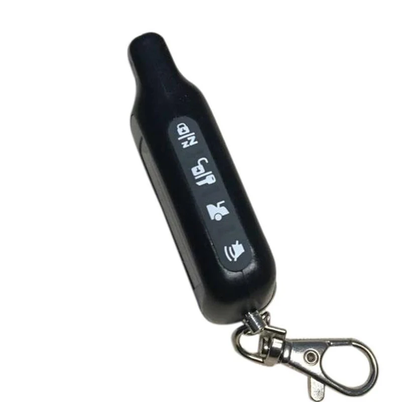 Wholesale X5 LCD Remote Control Key Fob For Russian Version Vehicle Security Two way car alarm system TOMAHAWK X5 Keychain