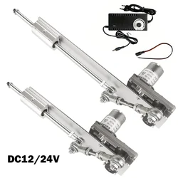 New Telescopic Linear Actuator Reciprocating Telescopic Motor DC 12V/24V Reciprocating Cycle Motor Adjustable 45~200RPM