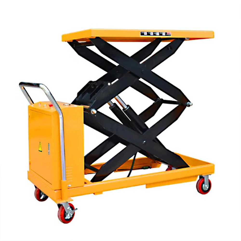 SFREYA S3256 Mobile Electro-hydraulic Platform Vehicle Handling Equipment Lift Hydraulic Scissor Lift Manual Forklift