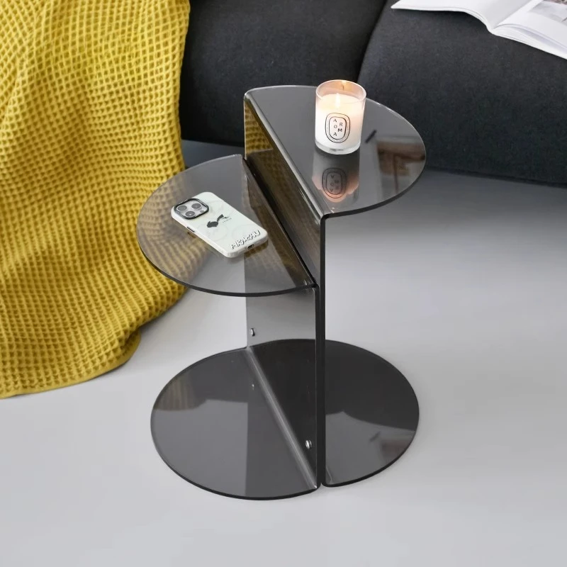 Tavolino creativo in acrilico Soggiorno Tavolino trasparente Soggiorno Mobili multifunzionali Tavolini da letto Muebles