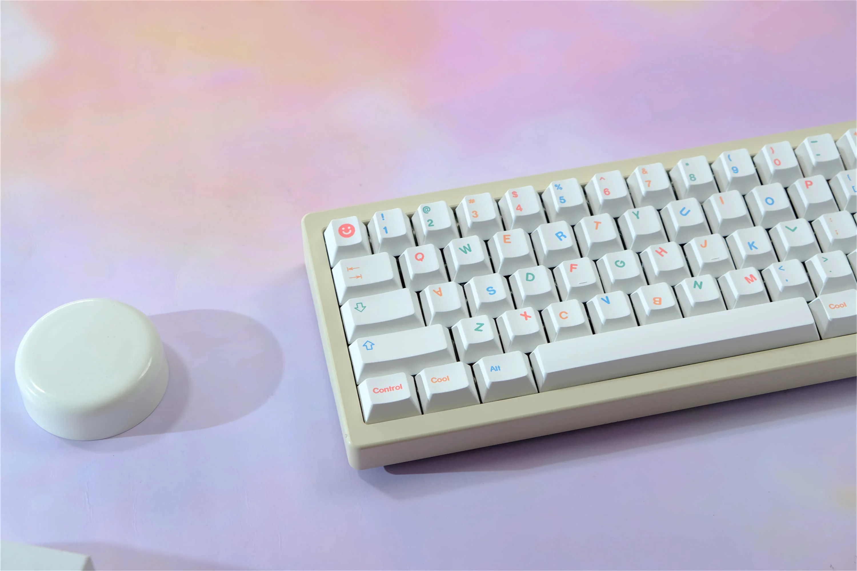 Childlike Keycaps 130 Keys PBT Material Cherry Profile DYE-SUB Keycaps For MX Switch Wooting Mechanical Keyboard Keycaps