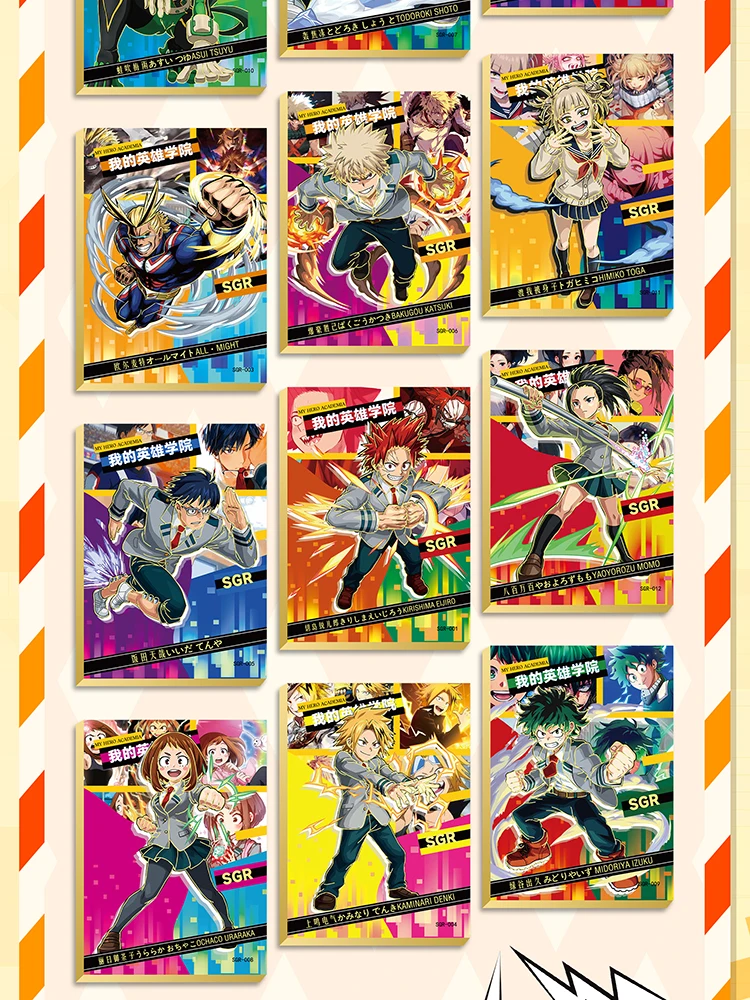 2024 Newest Goddess Story Collection Card My Hero Academia Waifu Card Hobby Anime Doujin CCG Card Personal Colletion Toy Gifts