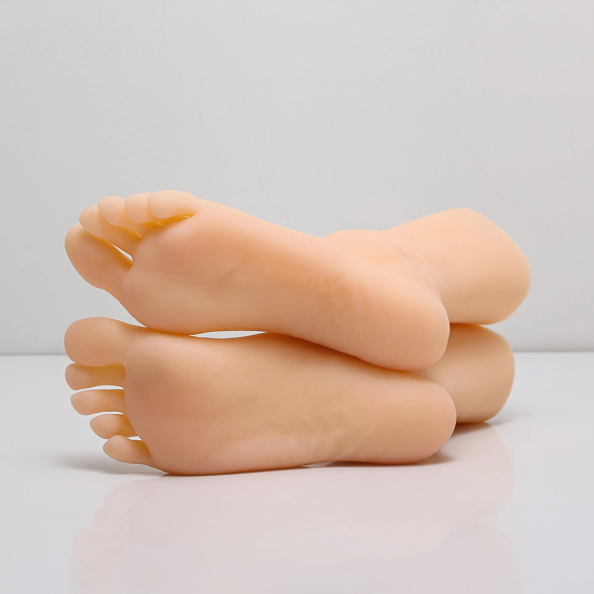 

Female Silicone Foot Model 3604 Realistic Manicure Practice Dummy Foot Foot Fetish Foot Massage Shoes Socksry Display