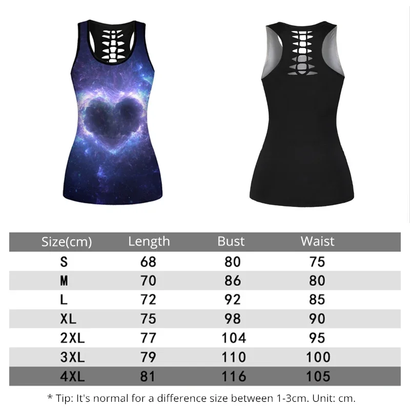 الصيف النساء اليوغا القمم ثلاثية الأبعاد طباعة سترة رياضية الجوف خارج قمصان بلا أكمام فتاة رياضة اللياقة البدنية تانك القمم سليم تشغيل قميص الإناث #6