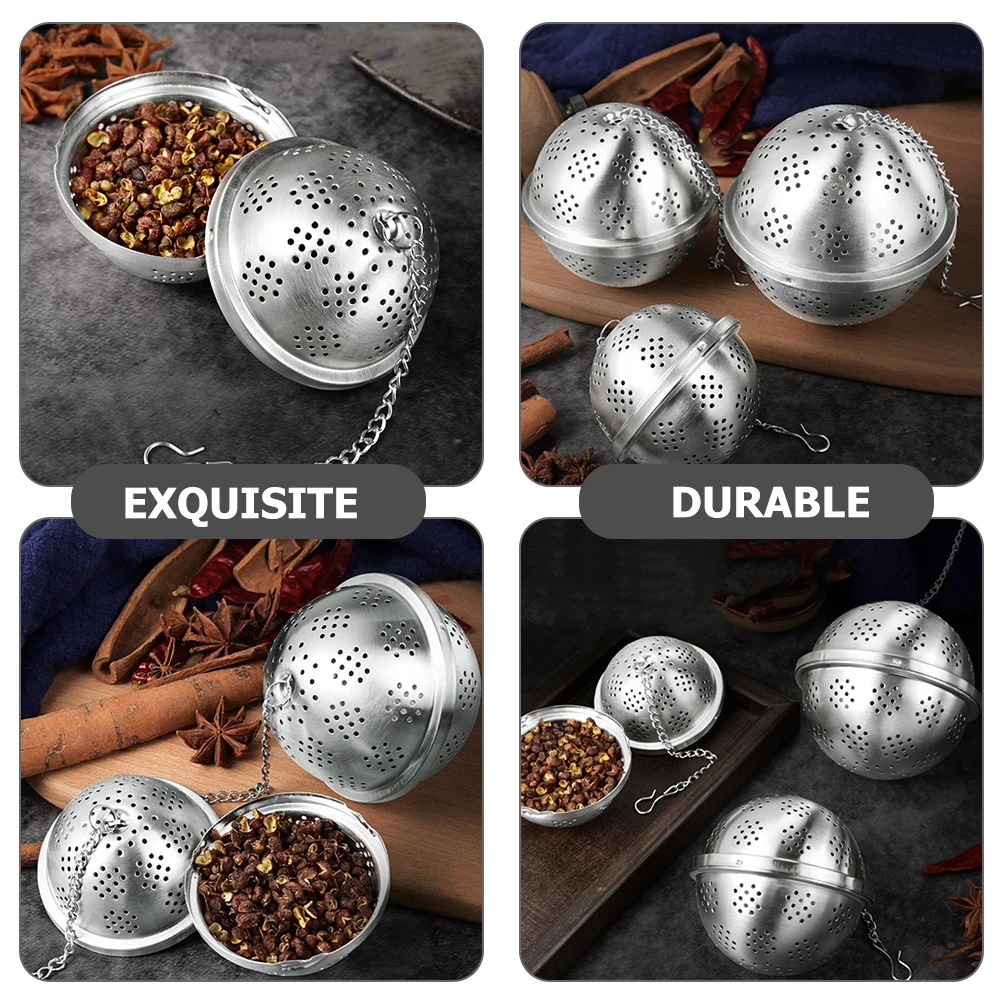 

Stainless Steel Tea Ball Strainer Bubble Seasoning Balls Ginger Herb Spice Filter Tea Leaves Strainers Excellent Effect