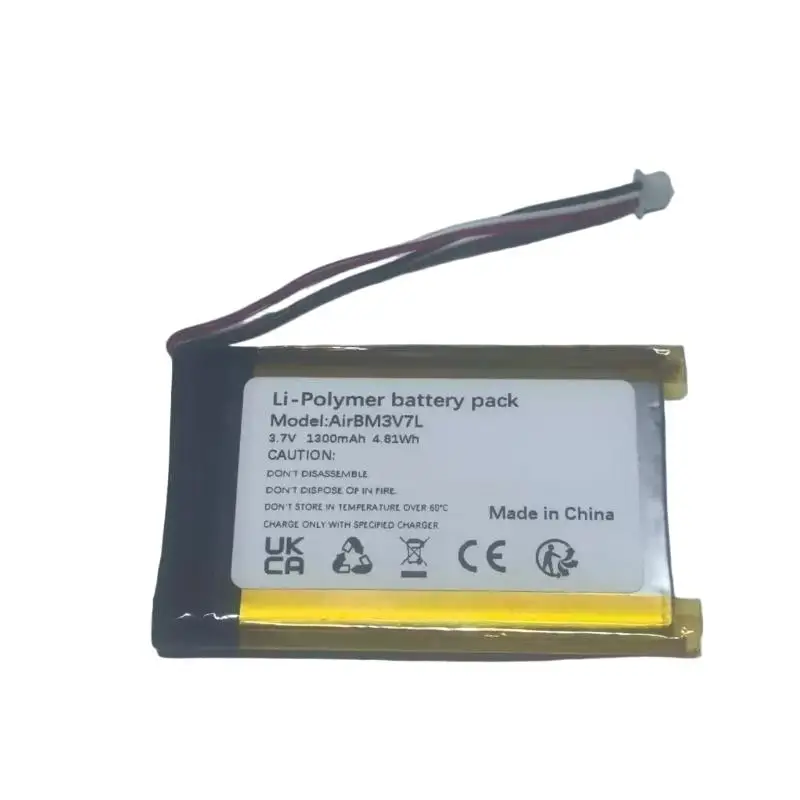 AirBM3V7L 3.7V 1300mAh Crane Remote Control Battery For Autec AIR A4 A6 A8 BH3V7L DM3V7L Li-Po Rechargeable Battery