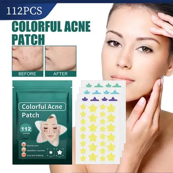 Yıldız akne yama yüz bakımı onarım sivilce akne noktalar sivilce işaretleri görünmez kapak akne sivilce onarım yama