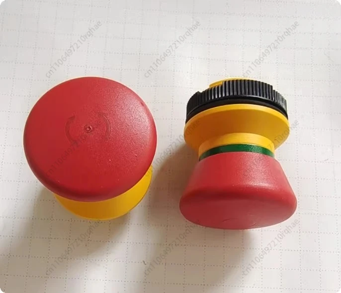 

22mm Emergency Stop Switch - Rotational Release, Compact Design for Industrial Robot Teach Pendant