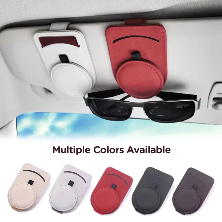 Universal Car Eyeglass Holder Glasses Storage Clip Auto Interior Organize Car Accessories Sunglasses Spectacle Frame  1PC