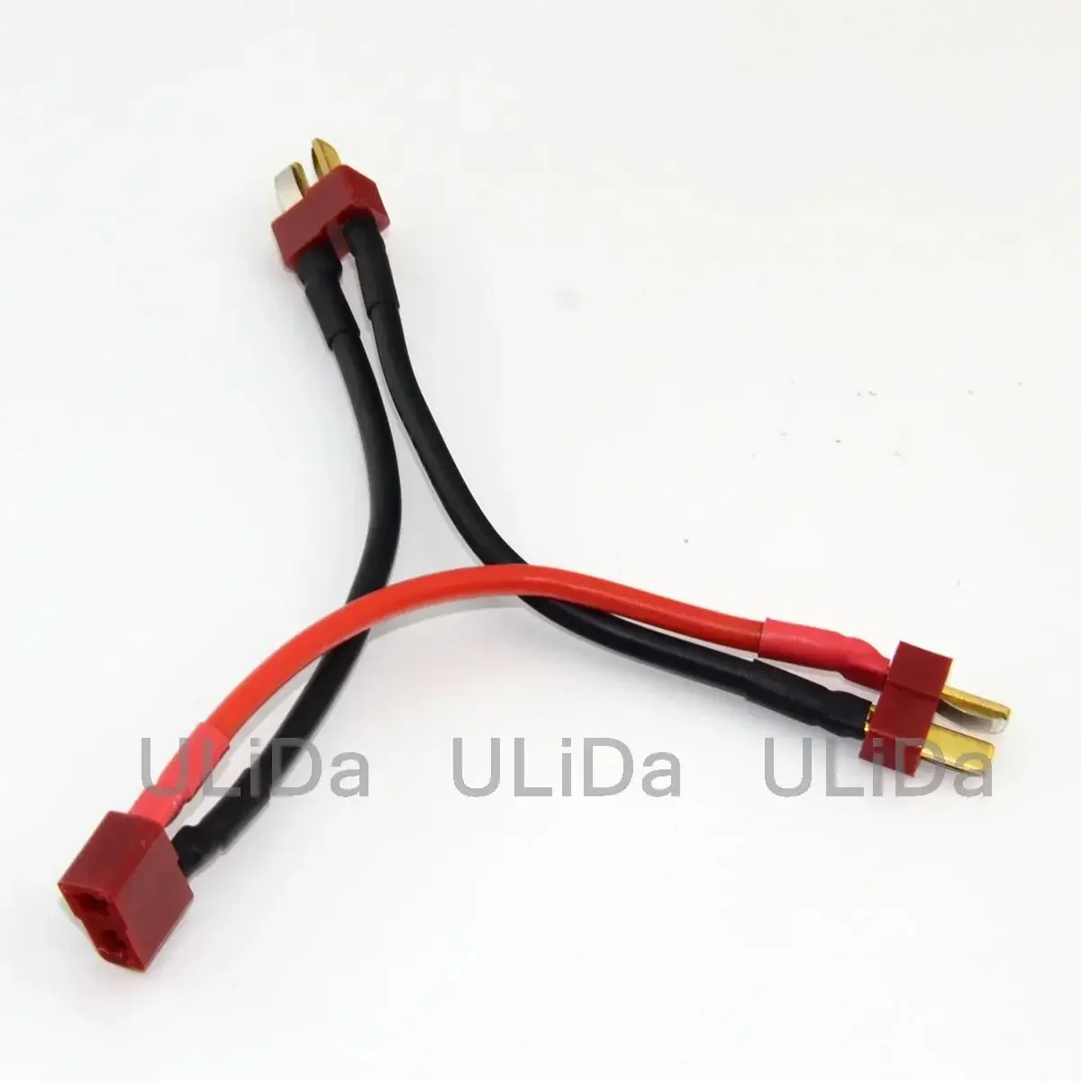 Deans T Plug Connector Y Wire T Plug Series Battery Pack Connector Adapter Cable for RC HELICOPTER CAR  Mulitcopter