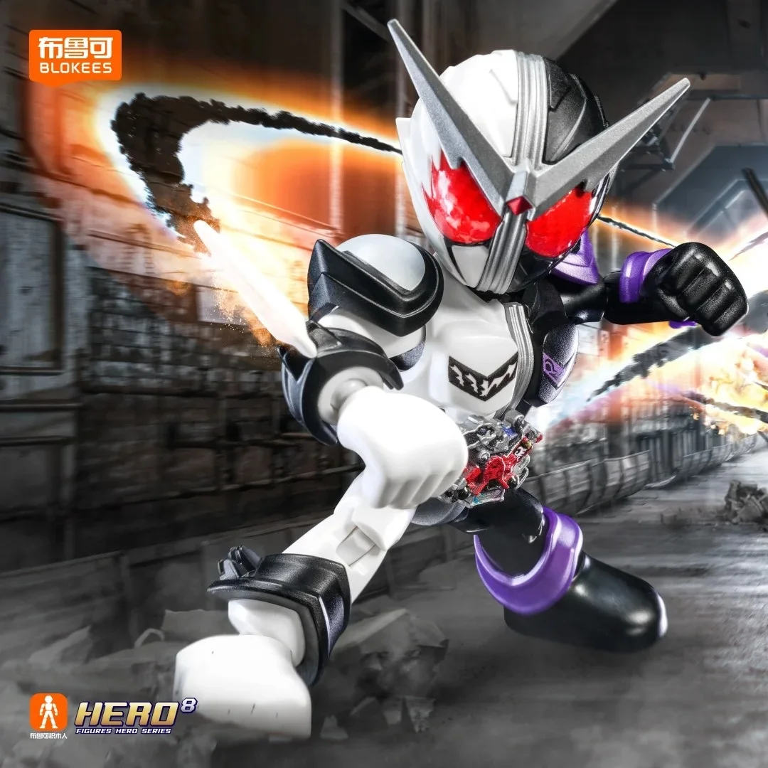 

Official Blokees Kamen Rider Fangjoker Blind Box – Stars Series 3 Poseable Figure Buildable Model Kit Action Figure Gift
