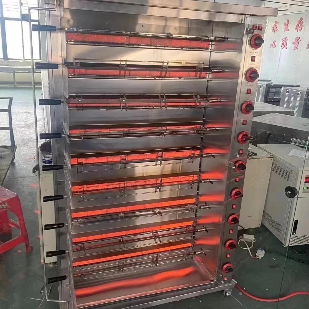 

Factory Direct Commercial Gas/Electric Chicken Commercial Grill Shop Equipment Oven Grill Machine