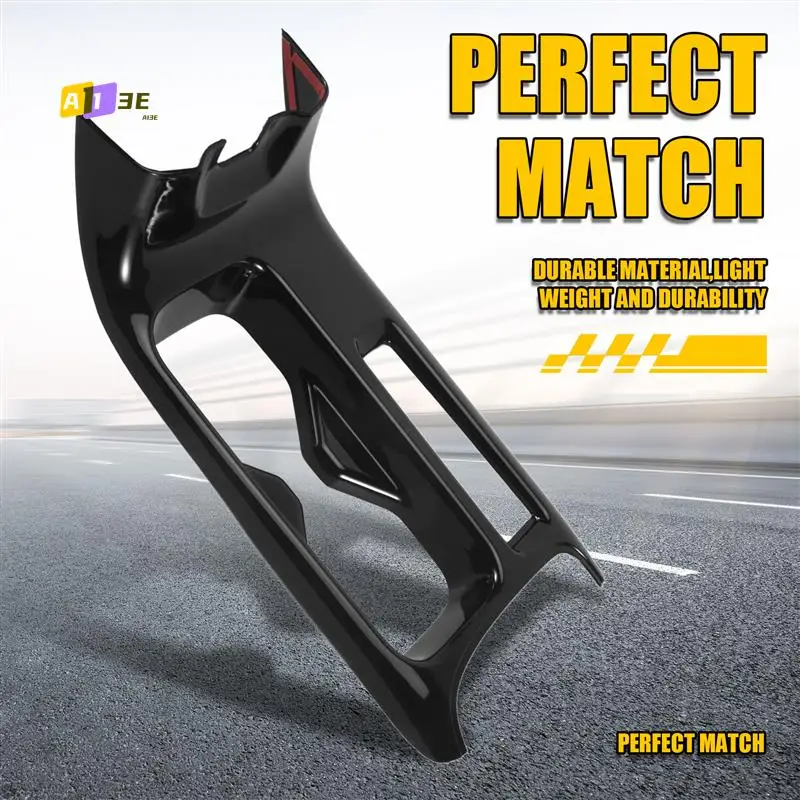 

A03E-Car Center Console Water Cup Holder Decoration Cover Trim Stickers For Honda HRV HR-V Vezel 2021 2022 LHD