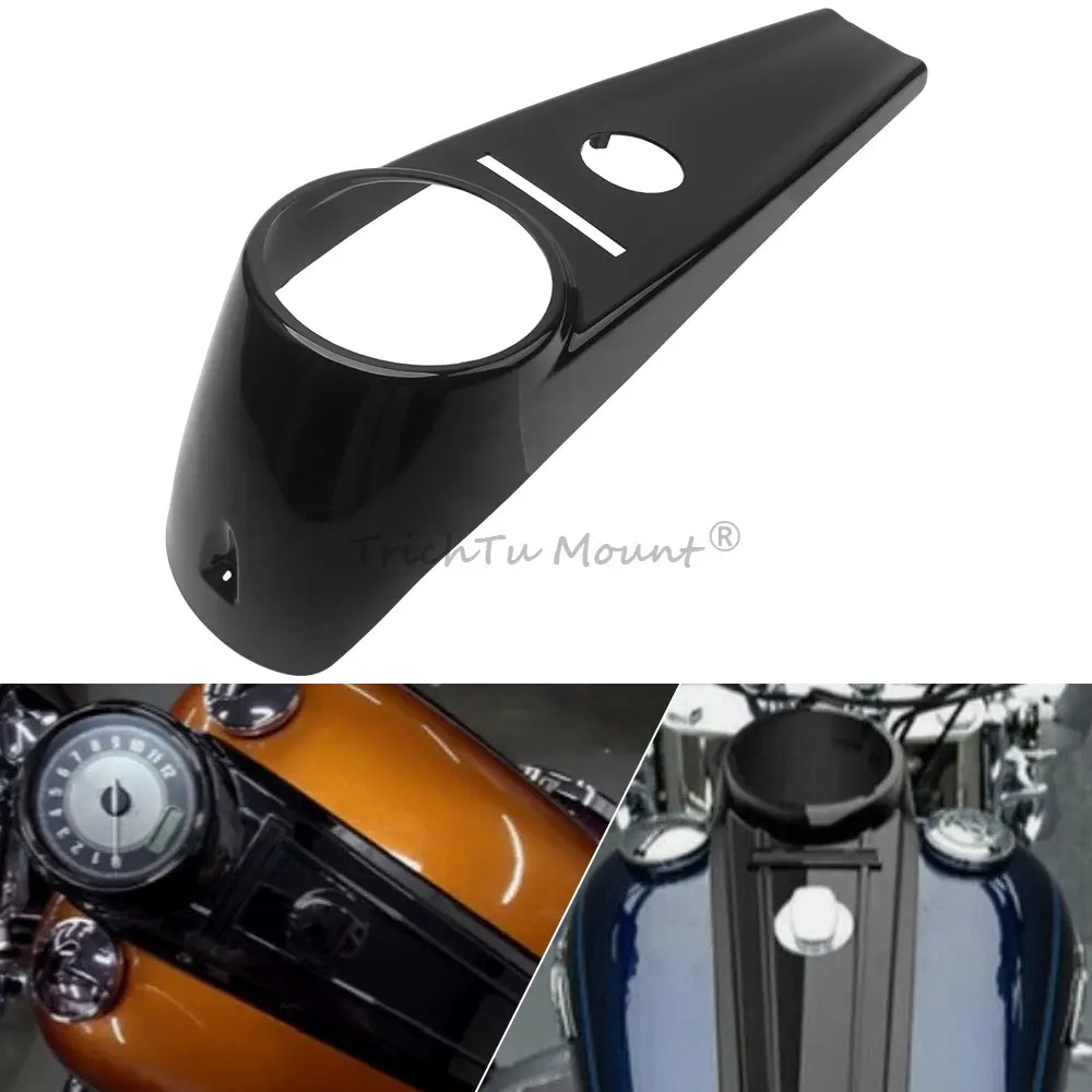 

Для моделей Harley Softail FLSTF FLSTC 2000-2017, черный мотоцикл, консоль бензобака, защитная накладка, крышка топливного бака