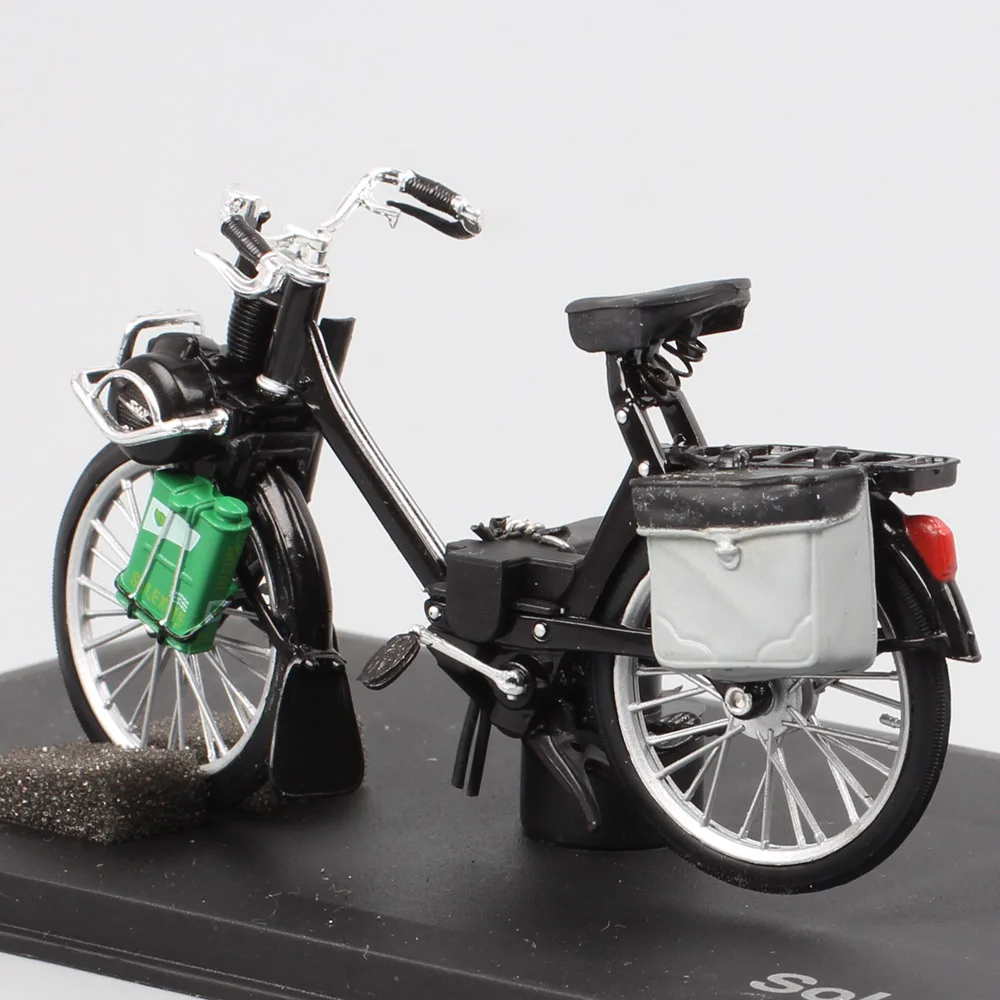 Norev 1/18 Scale Tiny Solex 3800 1966 50cc Moped Model Diecast Motorcycle Vehicles Scooter Bike Toy Thumbnails Black 182065