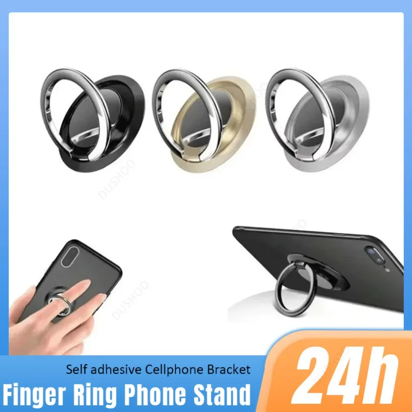 Mini anillo de dedo autoadhesivo, soporte para teléfono, soporte plegable para teléfono inteligente para iPhone 17 16 15 14 13 12 Samsung Xiaomi