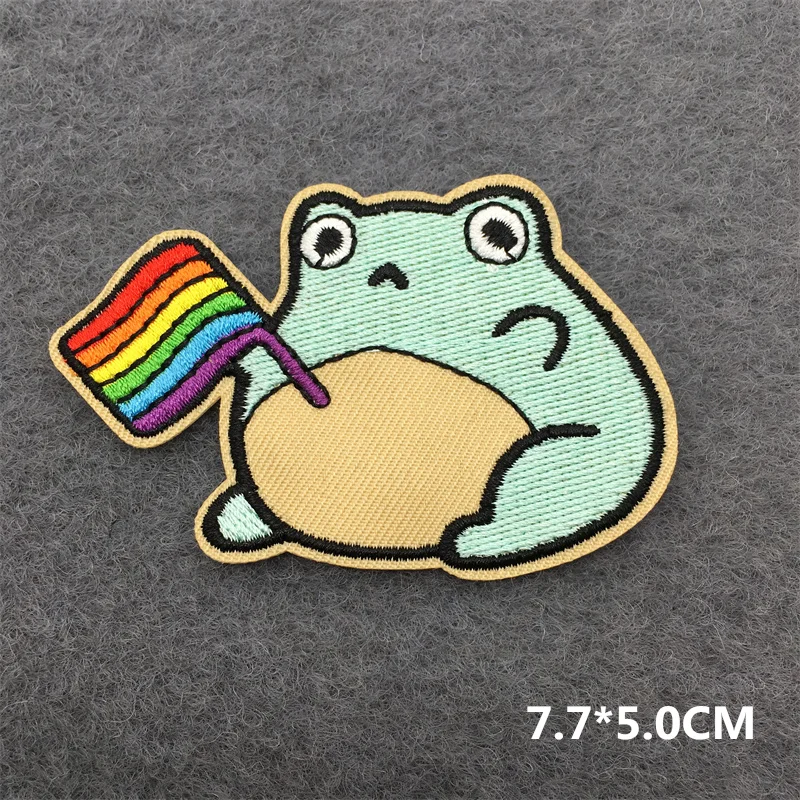 Terror Geist Patch für Kleidung Aufkleber Lustige Anime Bestickt Patches Auf Kleidung DIY Haken Schleife Kleidung Streifen – Detail 15