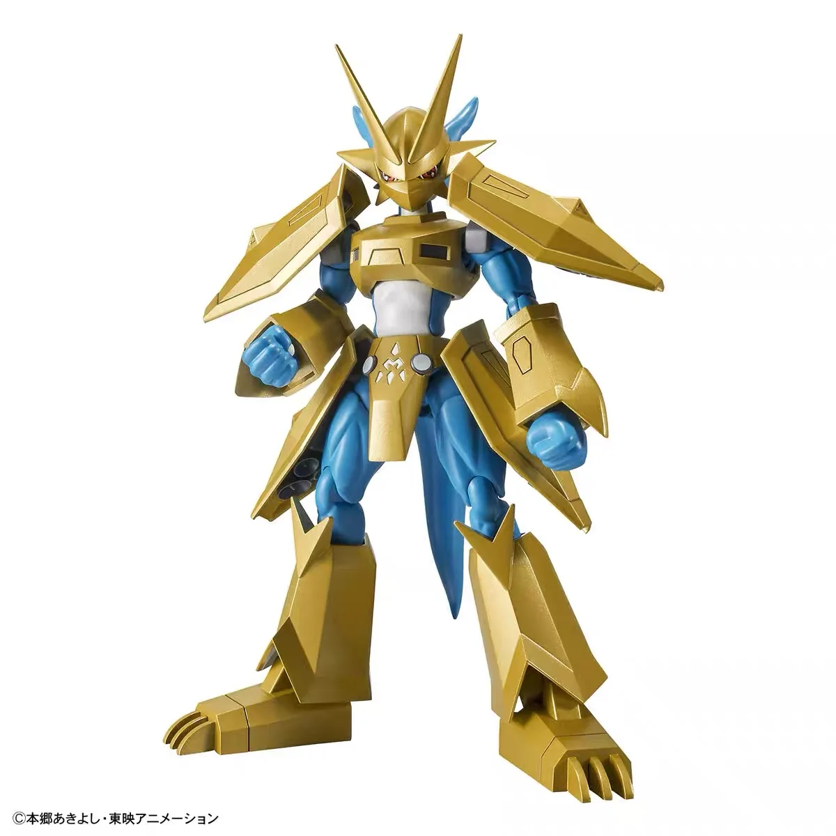 Genuino Bandai FRS Digimon Adventure Metal Garurumon War Greymon Omegamon X-Antibody Anime Action Figure Giocattoli di modello di assemblaggio