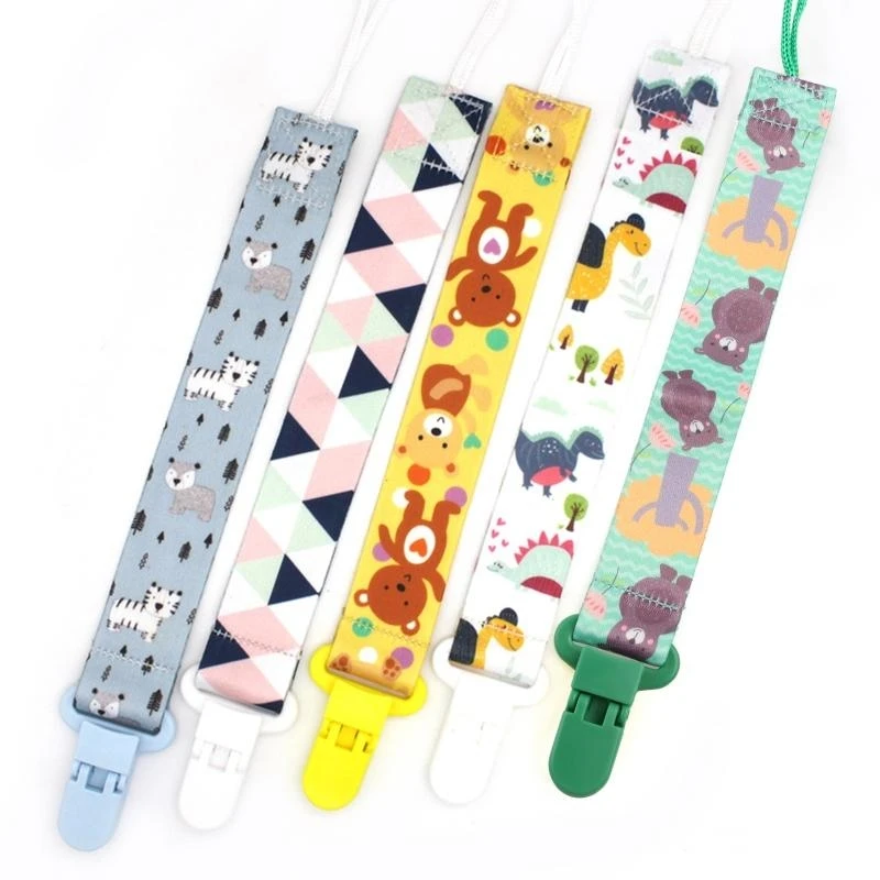 

M76C Baby Pacifier Chain Clip Holder Teether Dummy Strap Antidrop Chain Baby Pacifier