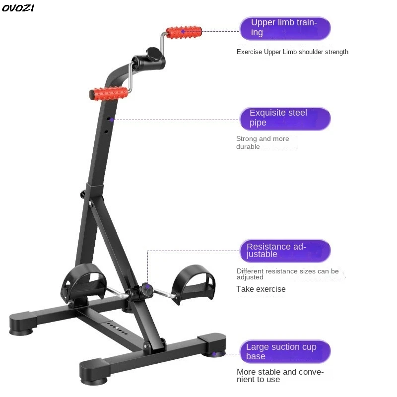 OVOZI Rehabilitationstraining Fahrrad Obere und untere Gliedmaßen Übung Übung Schlaganfall Hemiplegie Ältere Heimfitnessgeräte