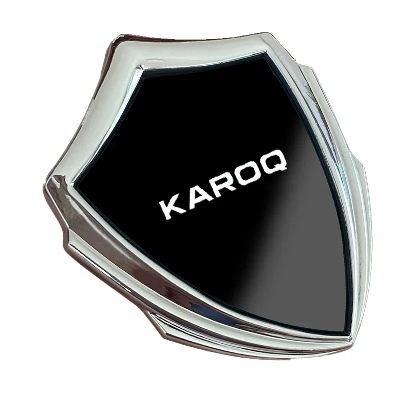 car stickers 3D metal accsesories auto accessory for For SKODA KAROQ