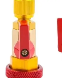 Brass Car AC Valve Core Removal Tool Q'uick Disconnect Wrench For High Low Pressure For Service Kit For Auto Air