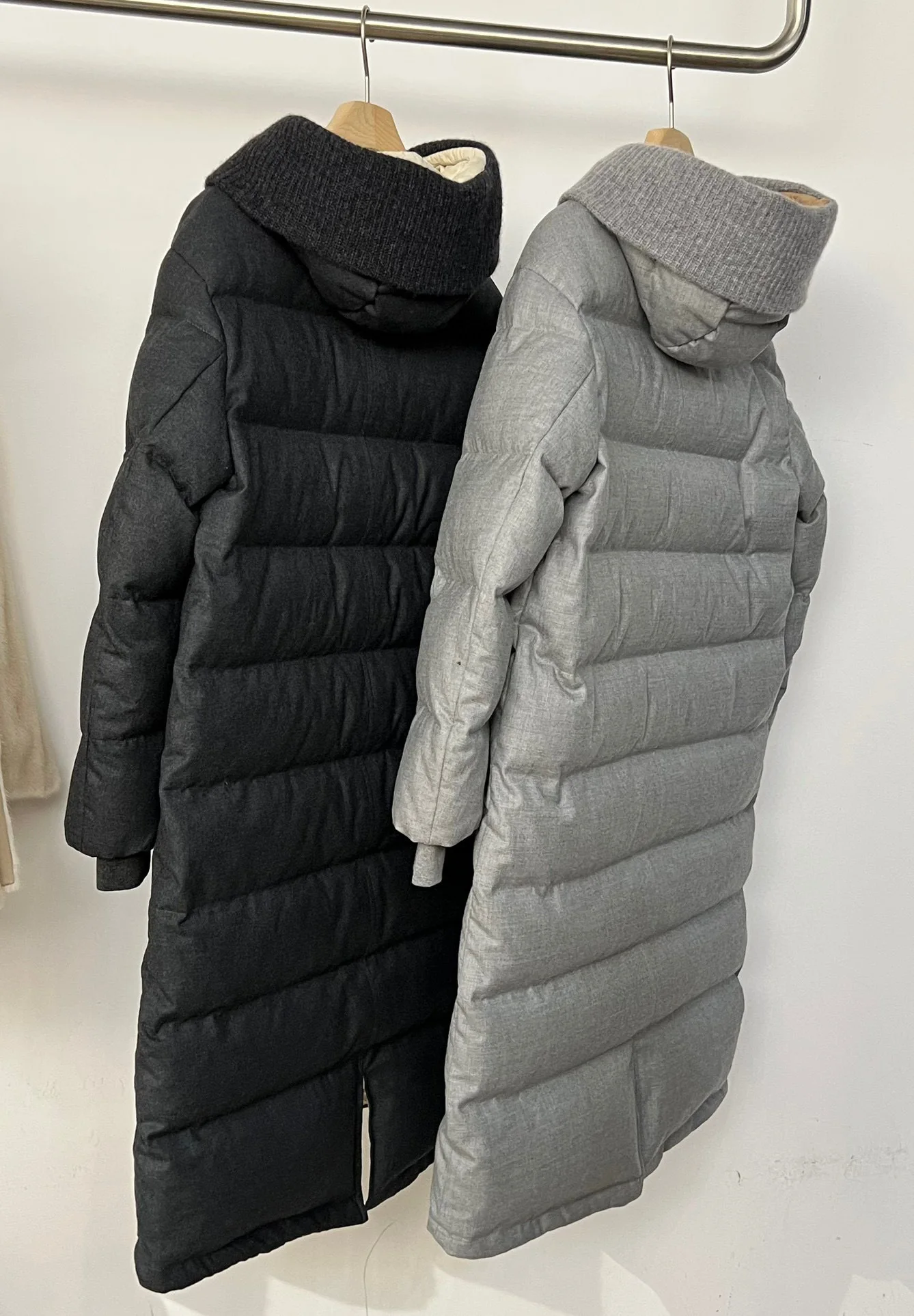 Worsted hiqh quality down coat