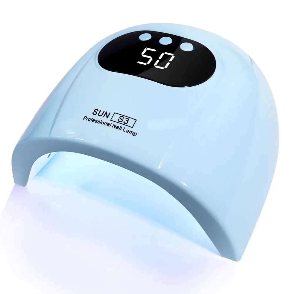 Schnell trocknendes UV-Phototherapiegerät für Nagellack-Gel-Backlampe mit Display und Sensor, professioneller Nageltrockner