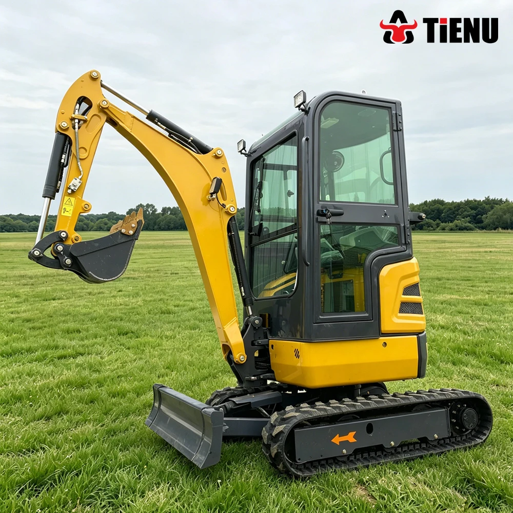 

High Performance, Euro V Standard Compact Crawler Backhoe Small Micro Excavator with Cab Mini Excavator