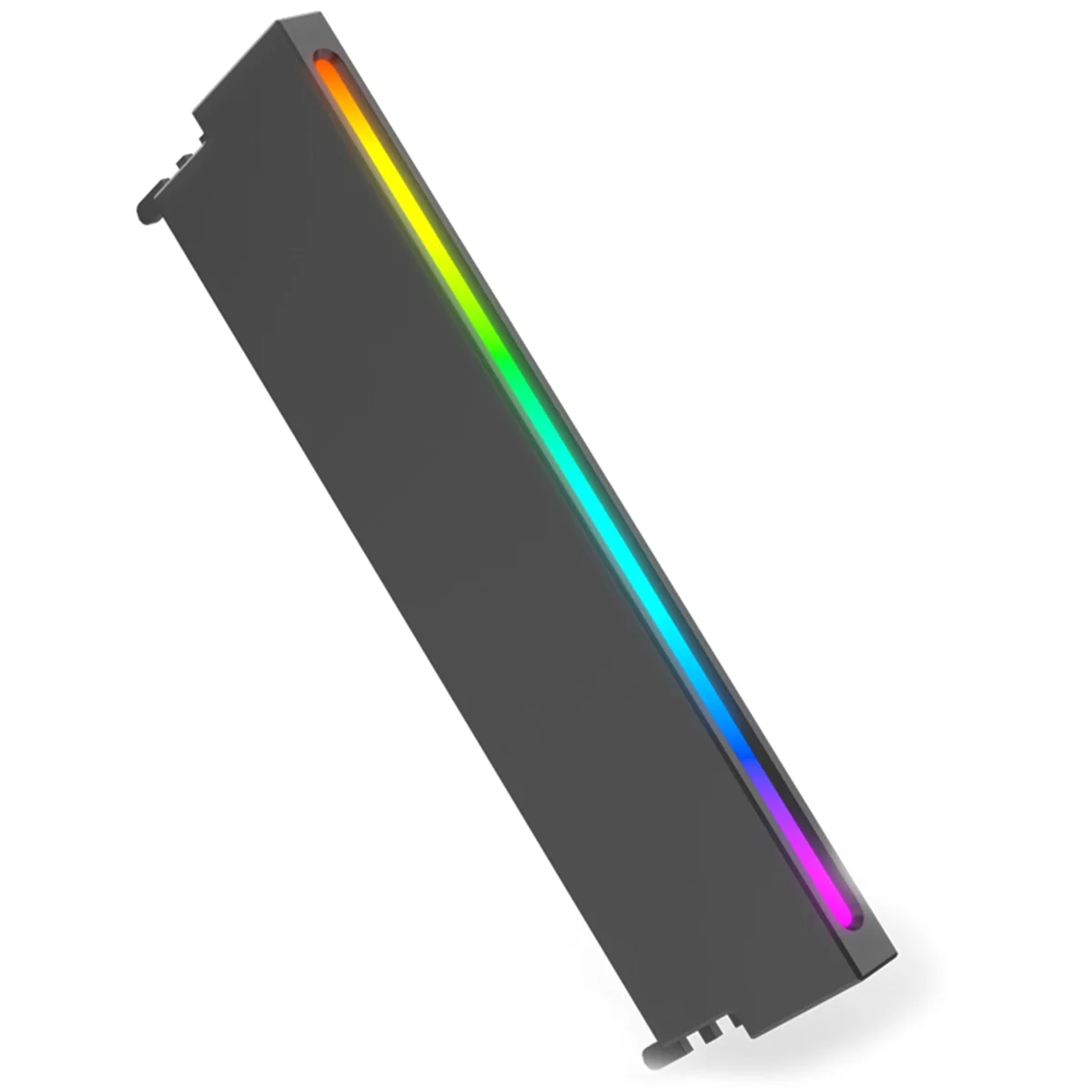 Universal Speicher Kühlkörper 5V 3PIN ARGB AURA Sync Speicher Modul Kühler DDR3 DDR4 DDR5 RAM Computer Zubehör Schwarz