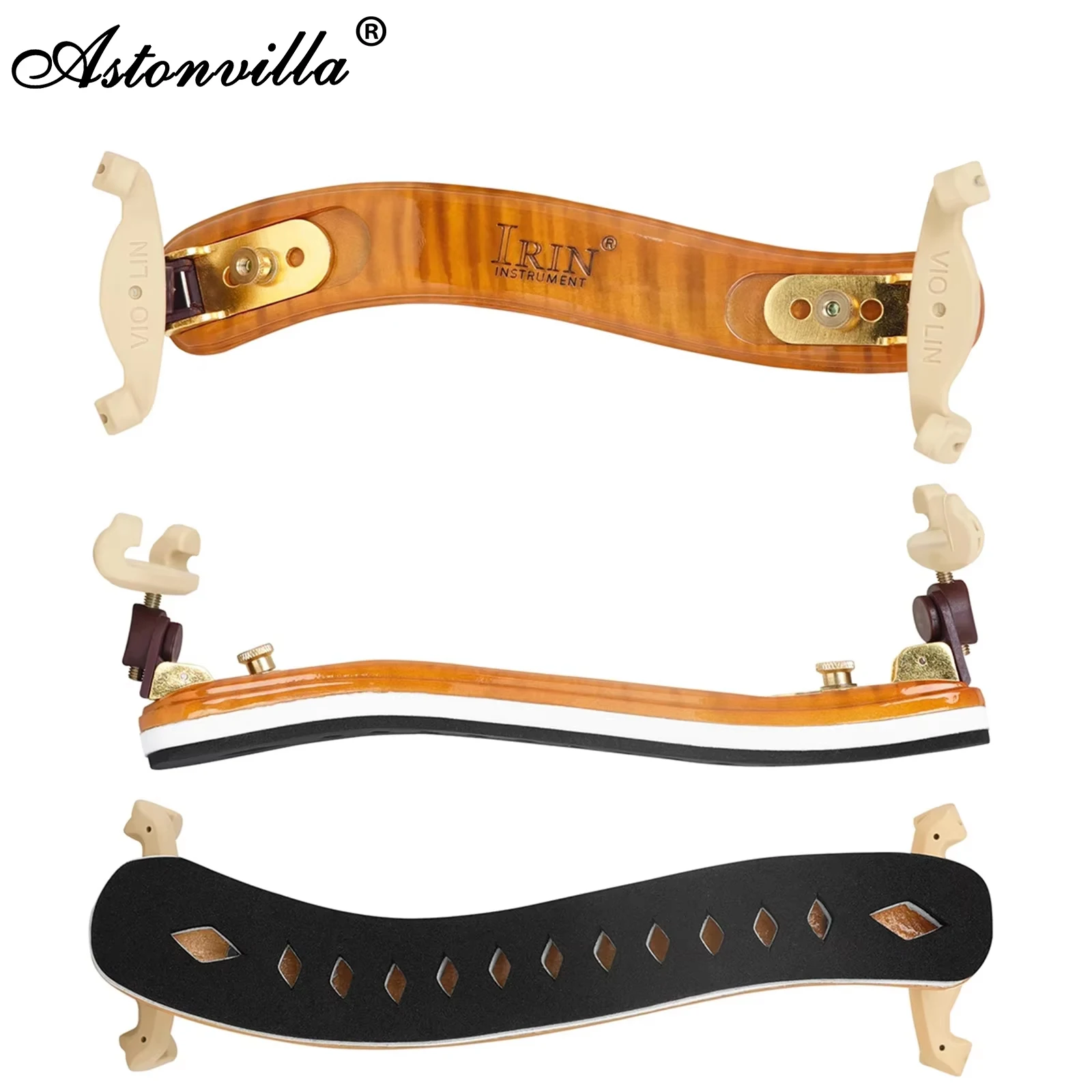Irin 4/4 Violine Schulter stütze verstellbare Schulter polster Violine Schulter stütze Stütz halter Musik instrumenten teile Zubehör