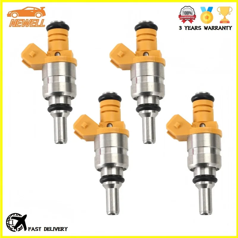 

4pcs 0K30E13250 0K30E-13250 Fuel injector For KIA Rio 1.6L 1.5L L4 2001-2005 FJ640 Engine Nozzle 0K30E-13-250