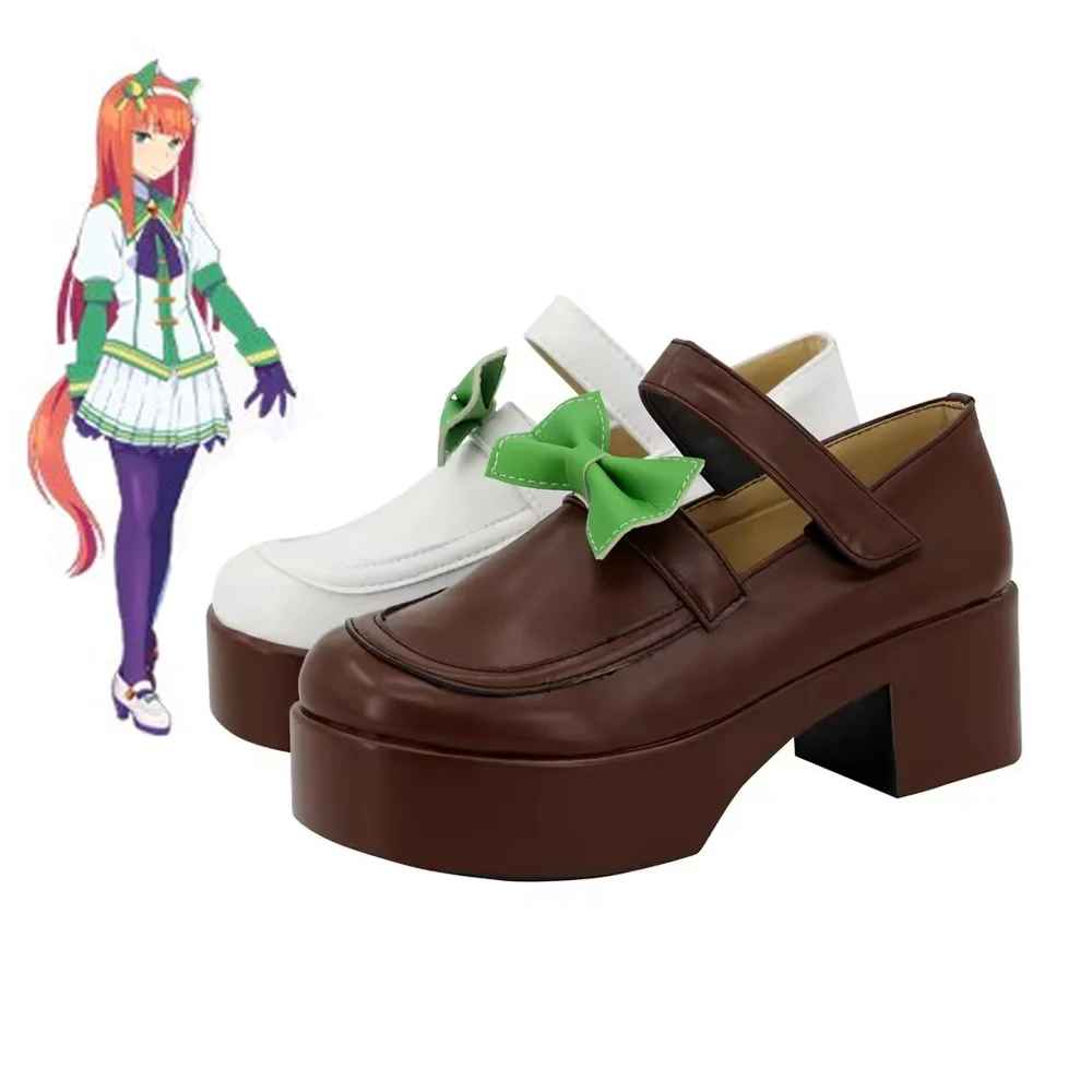 

Игра Pretty Derby Umamusume Silence Suzuka, обувь для косплея, ботинки для Хэллоуина, Рождественской вечеринки, костюм для ролевых игр, аксессуары, реквизит