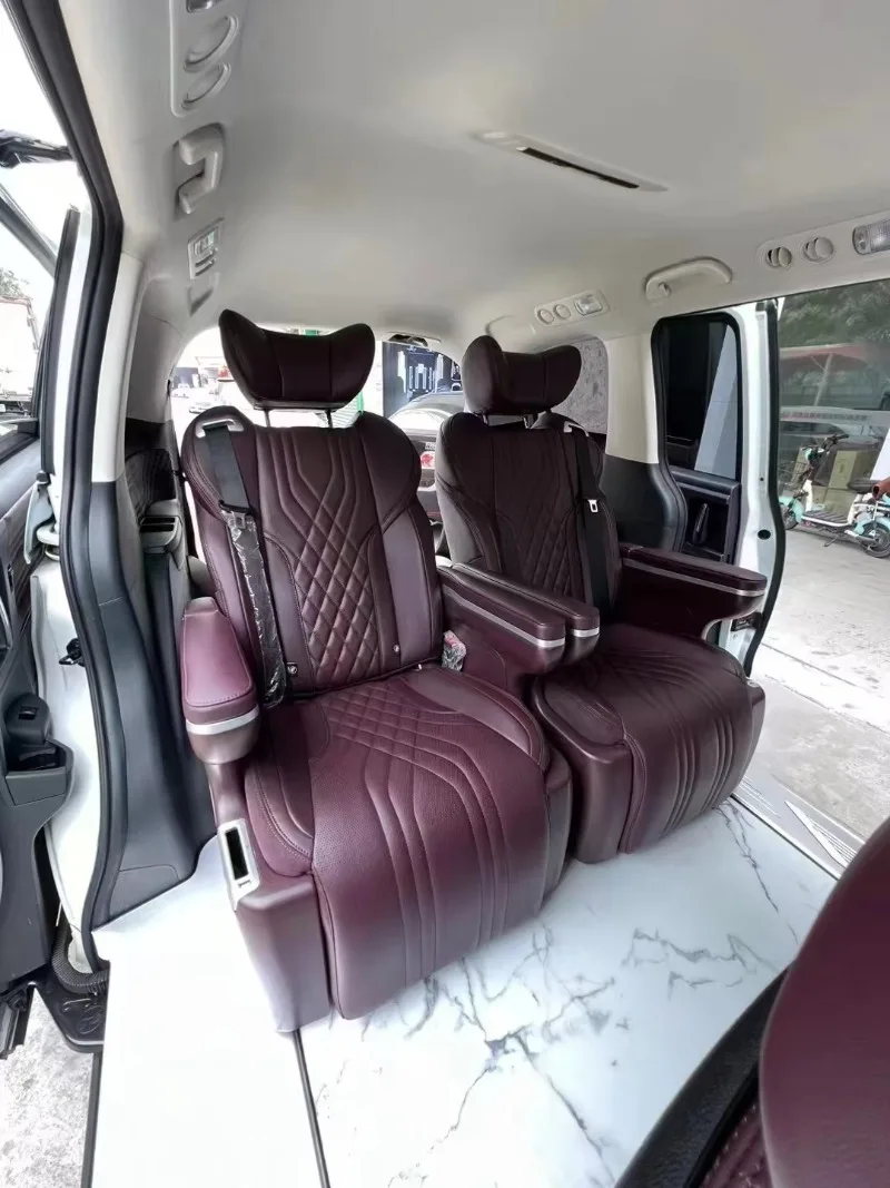 Picture 4: New Slide Rails for Easy Access to the Back Row ,auto Refitting Modified Electric Luxury Car Seats for  Odyssey Elysion