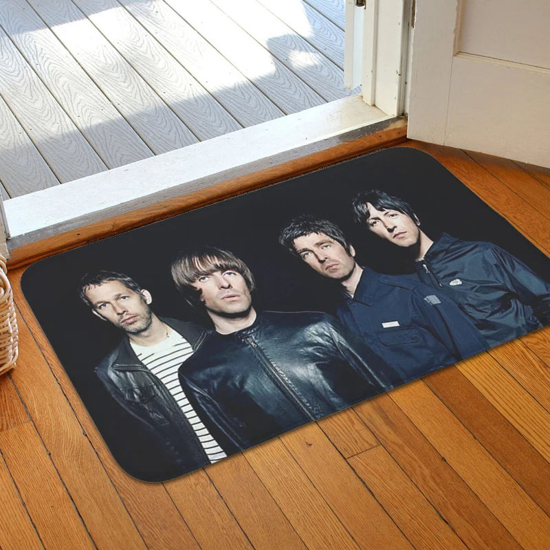 Interior Entrance Mat G-Oasis Band Corridor Carpet Kitchen Living Room Bedroom Rug Slip-resistant Custom Doormat Entrance Door