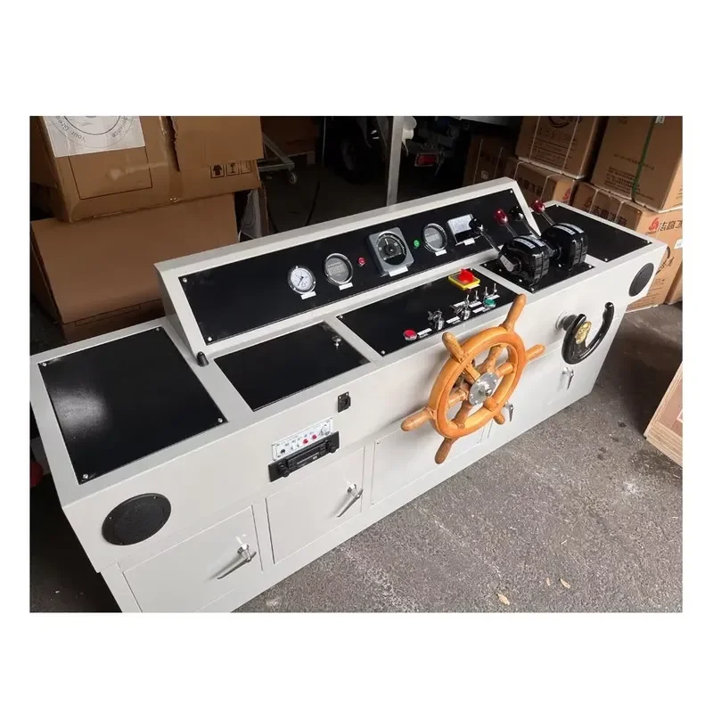SINO Heavy-Duty Steel Hydraulic Pump Station System Adjustable Boat Steering Kit Marine Grade Piston Components 320-540mm