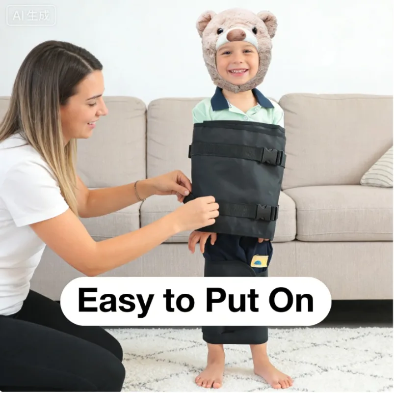 Children's Chest Restraint Strap Leg  Fixation Waist  Prevent Scratching  Prevent Restlessness in The Limbs