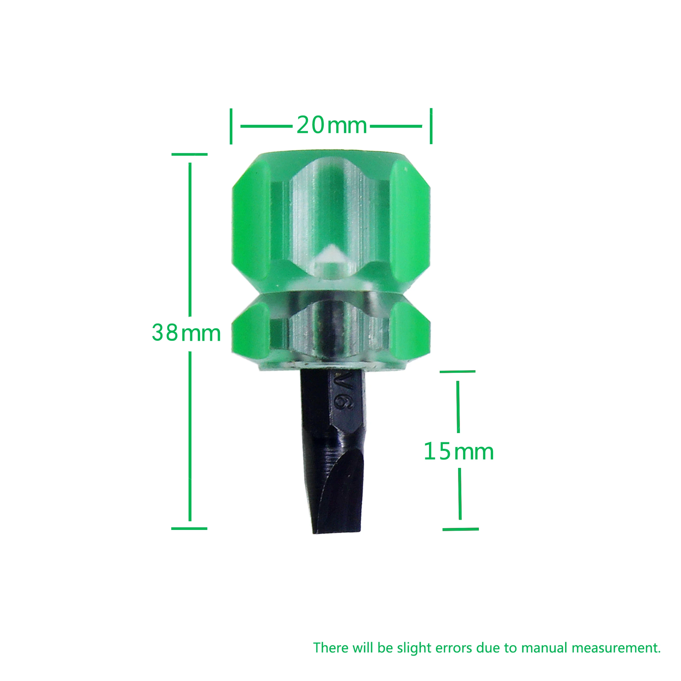 1PCMini Screwdriver Mini Small Portable Radish Head Screw Driver Transparent Handle Repair Hand Tools Precision Car Repair