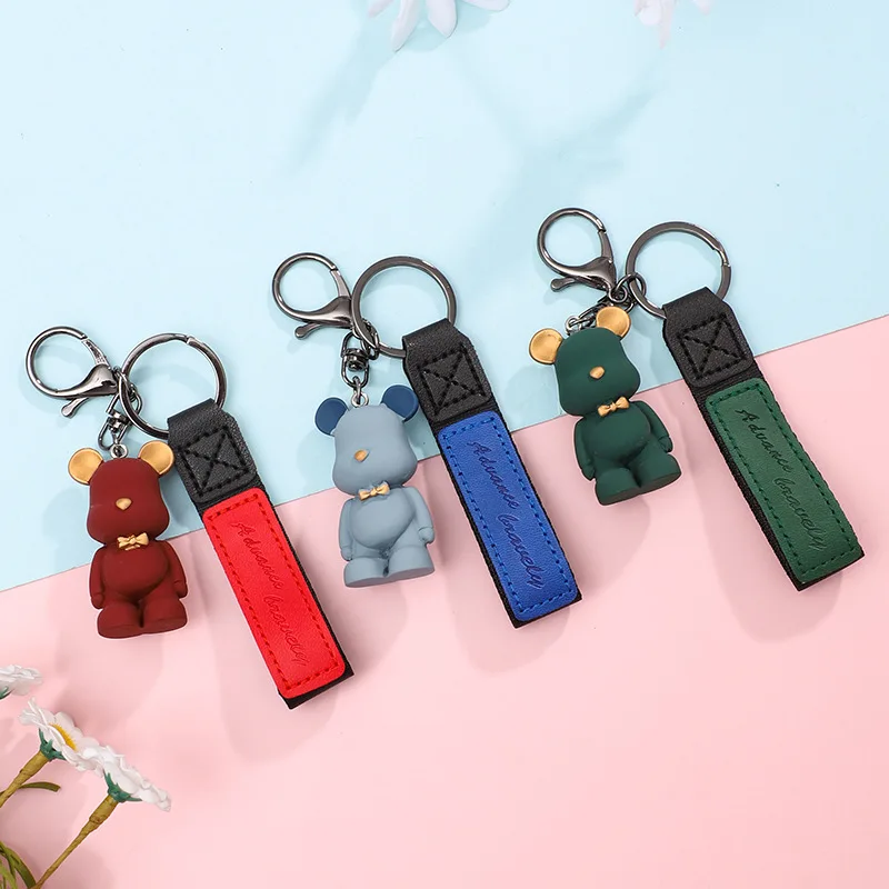 미니소 키체인 독창적인 3D 피규어 노점 용품, 이우 소형 상품 키체인
