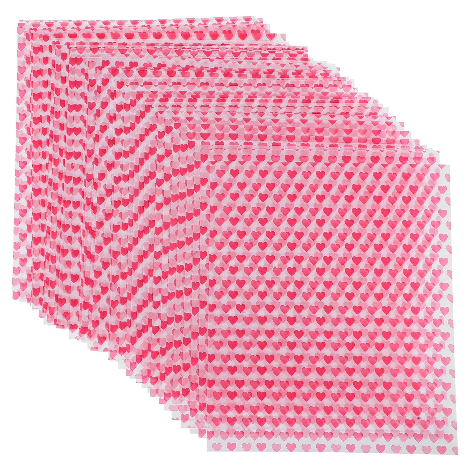 

50pcs Heart Baking Greaseproof Sheets For Cake Wrapping Basket Liners Food Packaging Home Commercial Use Baking Paper Sheets