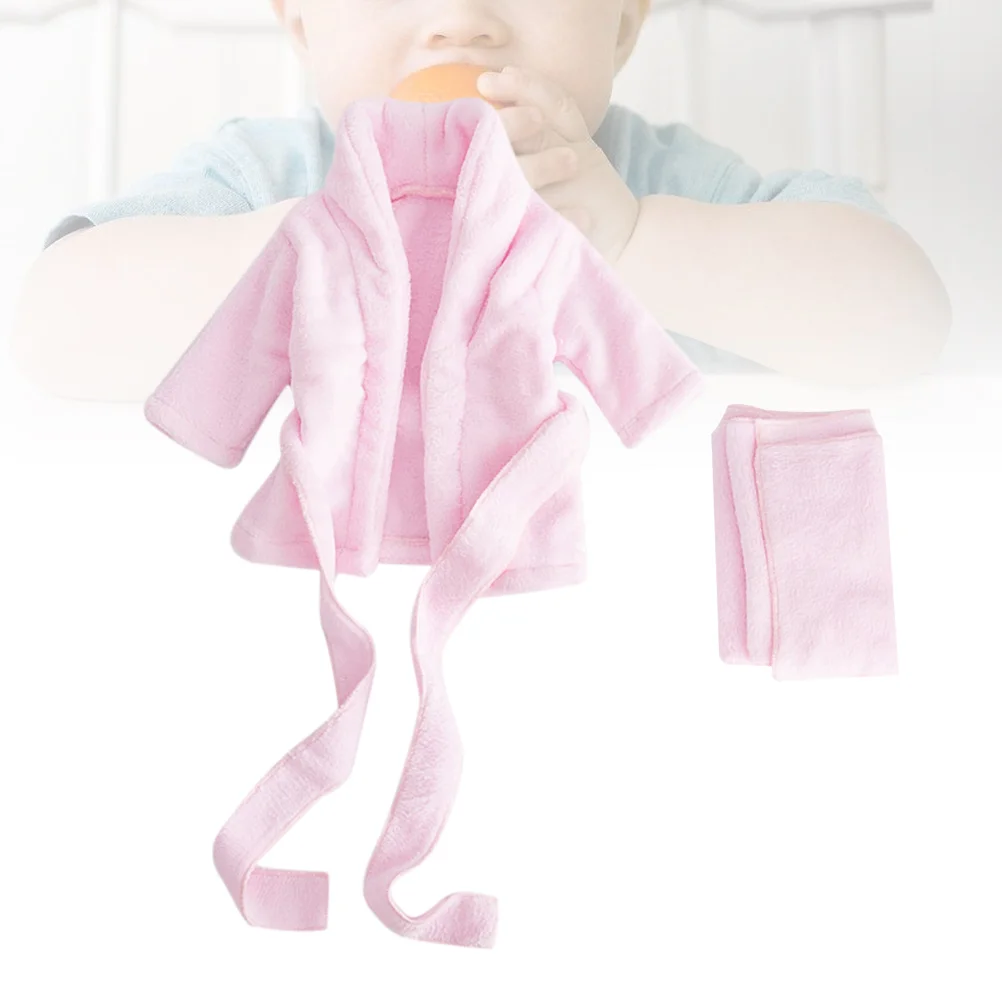 Baby Cotton Bathrobe Newborn Infant Bathing Suits Photo Child Soft Breathable Water Absorbing Quick Dry Adorable