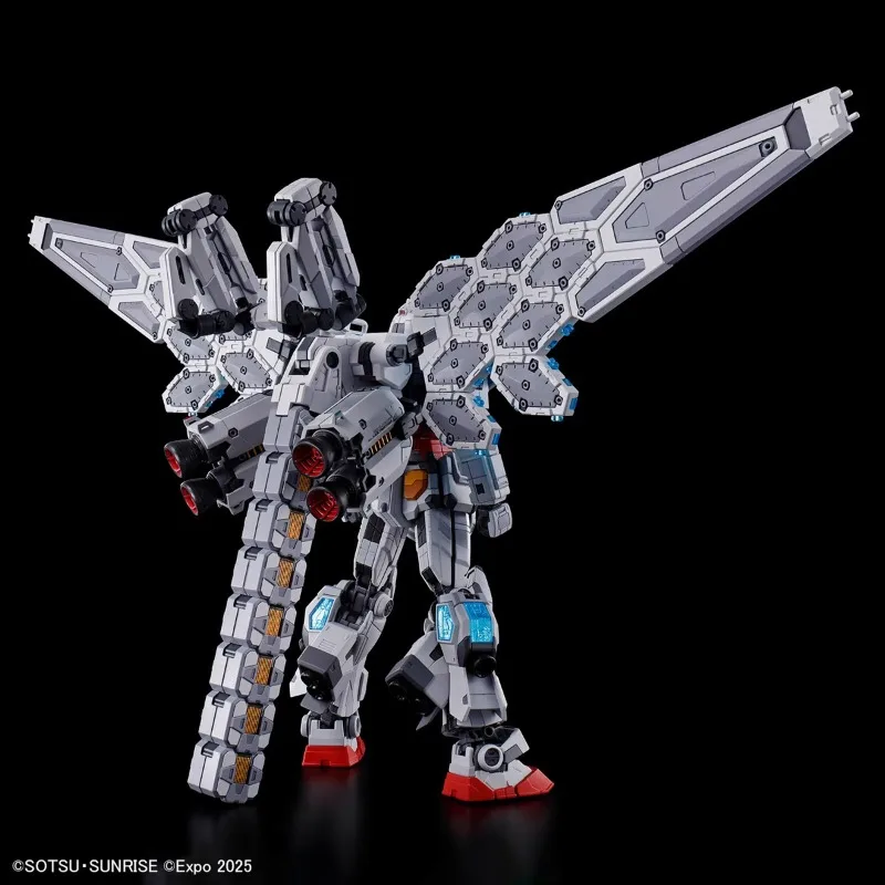 Bandai Genuino RX78F00/E GUNDAM EX001 GLRSS Piuma UNIT 1/144 Anime Action Figure Robot Modello di Montaggio Giocattolo Regalo Per Bambini
