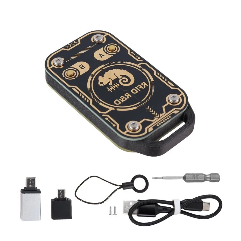 AB25-New 4Th Gen For Chameleon Ultra 4.0 MCU Rebooted Polling Generation IC/ID Card Copying Simulator Access Card Reader A