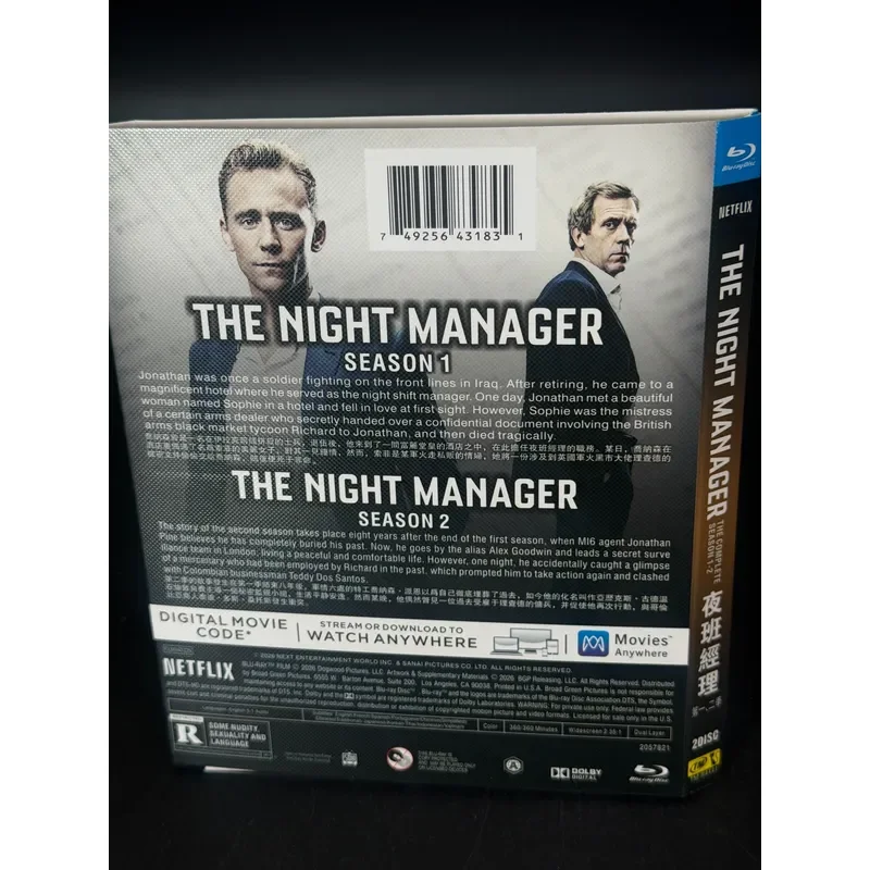 The Night Manager Seasons 1-2 2016